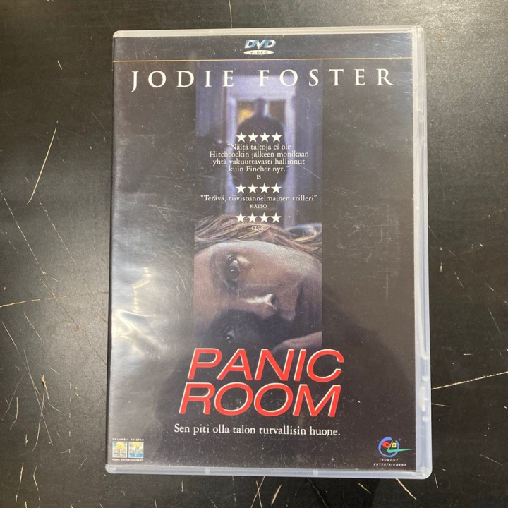 Panic Room DVD (VG/VG+) -jännitys-